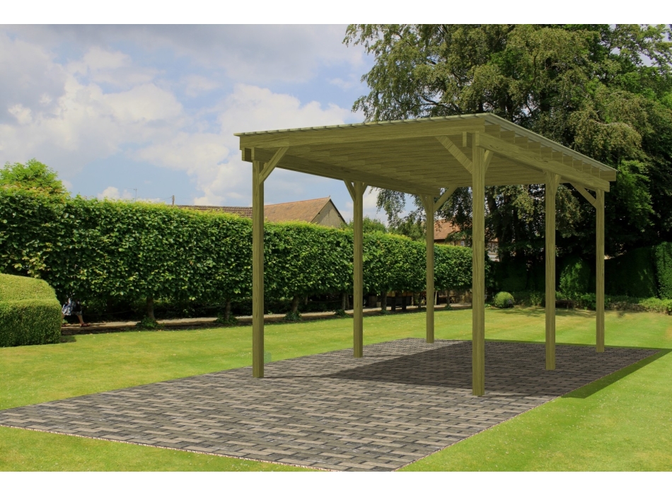 CARPORT CON COPERTURA CM. 300X500 Agritech Store