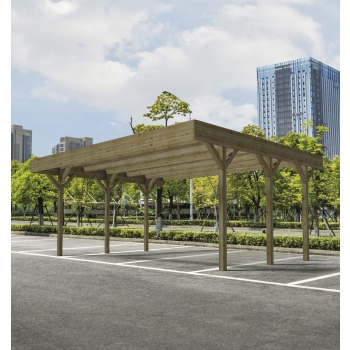 CARPORT DOPPIO CON COPERTURA Agritech Store
