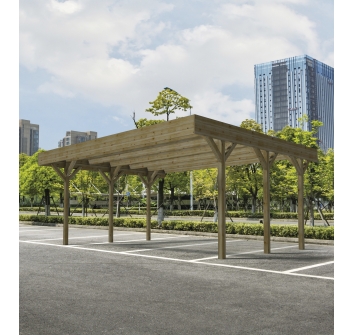CARPORT DOPPIO CON COPERTURA Agritech Store