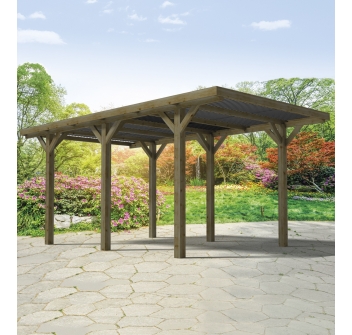 CARPORT SINGOLO CON COPERTURA Agritech Store