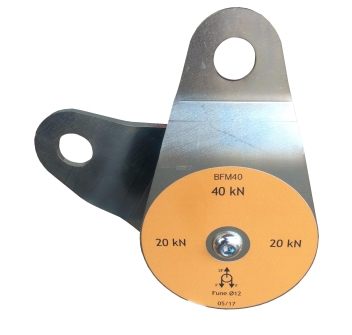 Carrucola BFM-40 P=4000 Kg D.12-95 fianchi scorrevoli Agritech Store