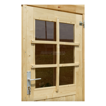 Casetta di legno in Abete grezzo - mod. Noemi 250x250 cm Agritech Store