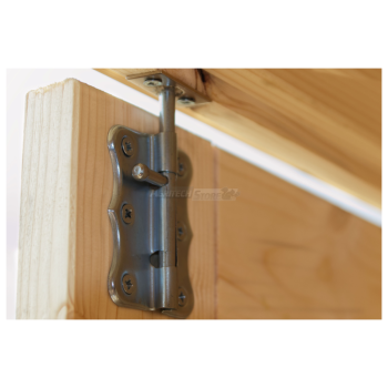 Casetta di legno in Abete grezzo - mod. Noemi 250x250 cm Agritech Store