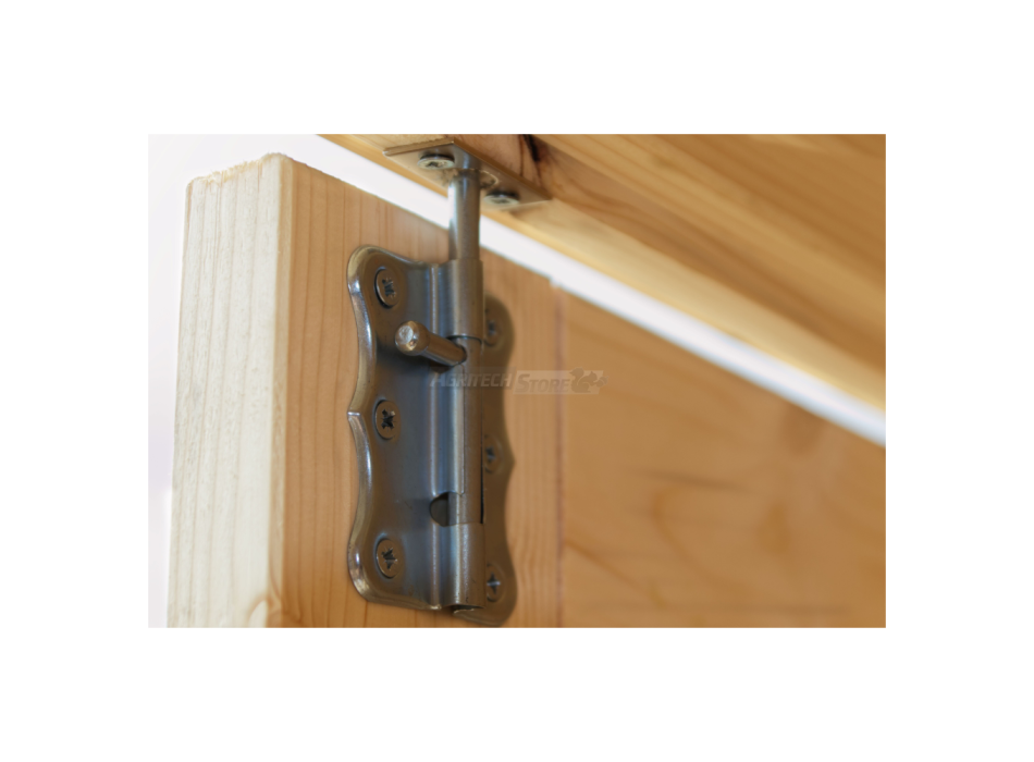 Casetta di legno in Abete grezzo - mod. Noemi 250x250 cm Agritech Store