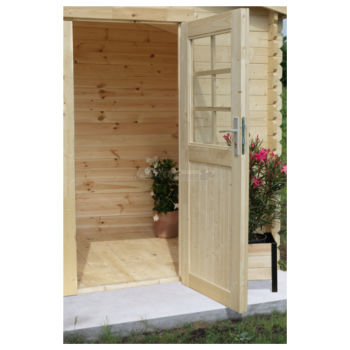 Casetta di legno in Abete grezzo - mod. Noemi 250x250 cm Agritech Store