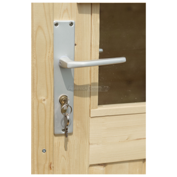 Casetta di legno in Abete grezzo - mod. Noemi 250x250 cm Agritech Store