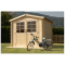 Casetta di legno in Abete grezzo - mod. Noemi 250x250 cm