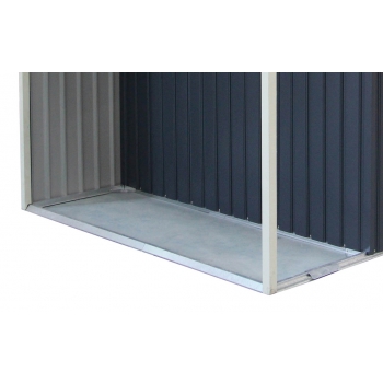 CASETTA IN METALLO GREY CON PORTICATO Agritech Store