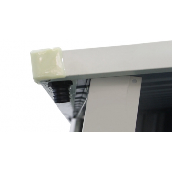 CASETTA IN METALLO GREY CON PORTICATO Agritech Store