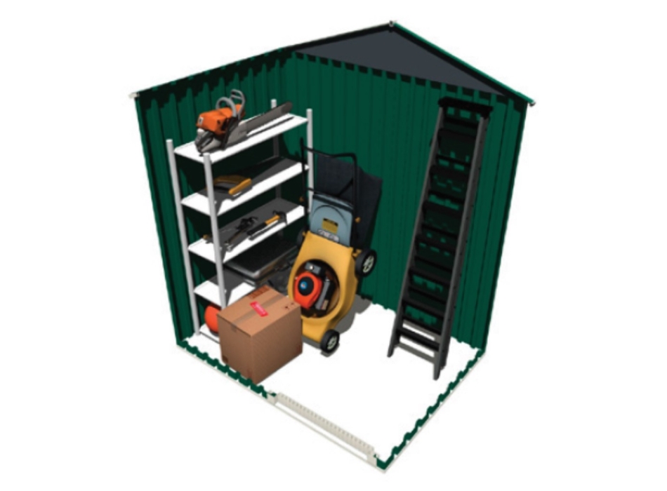 CASETTA IN METALLO IRON CM. 145X120 Agritech Store