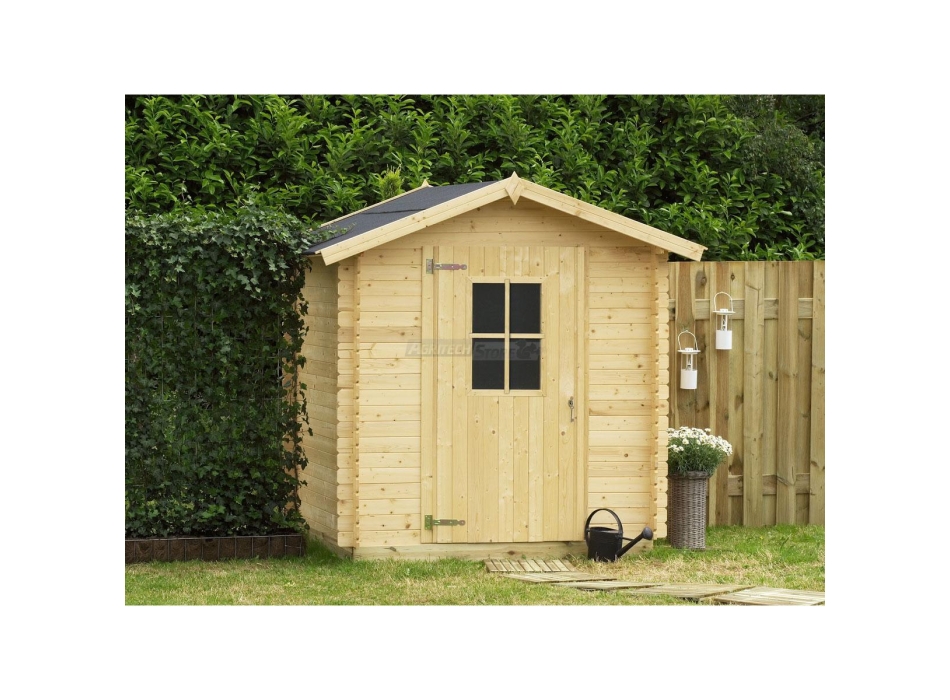 Casetta in abete naturale "Predazzo" cm 198x198 Agritech Store