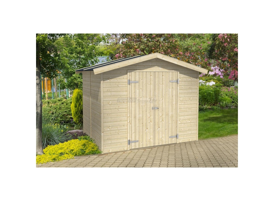 Casetta in abete naturale "Val Duron" cm 243x178 Agritech Store