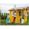 Casetta per bambini in abete naturale "Ammirabilandia" cm 238x178