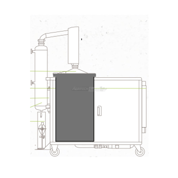 Cesto di ricambio per distillatore Drago Pro - optional per E0750/E0851 Agritech Store