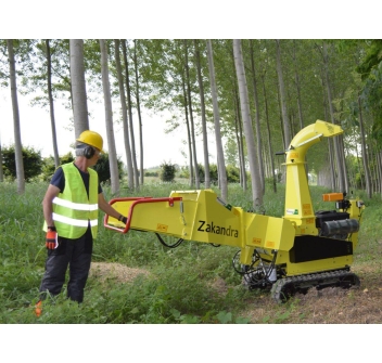 Cippatore Zakandra semovente su cingolo ZA350-B2-AS-TL1-C Agritech Store
