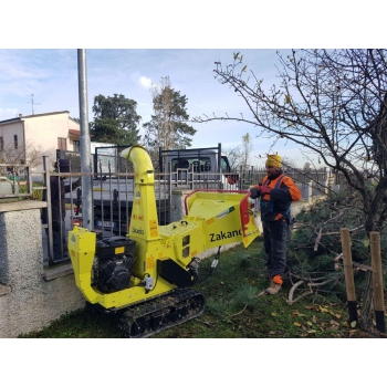 Cippatore Zakandra semovente su cingolo ZA350-B2-AS-TL1-C Agritech Store
