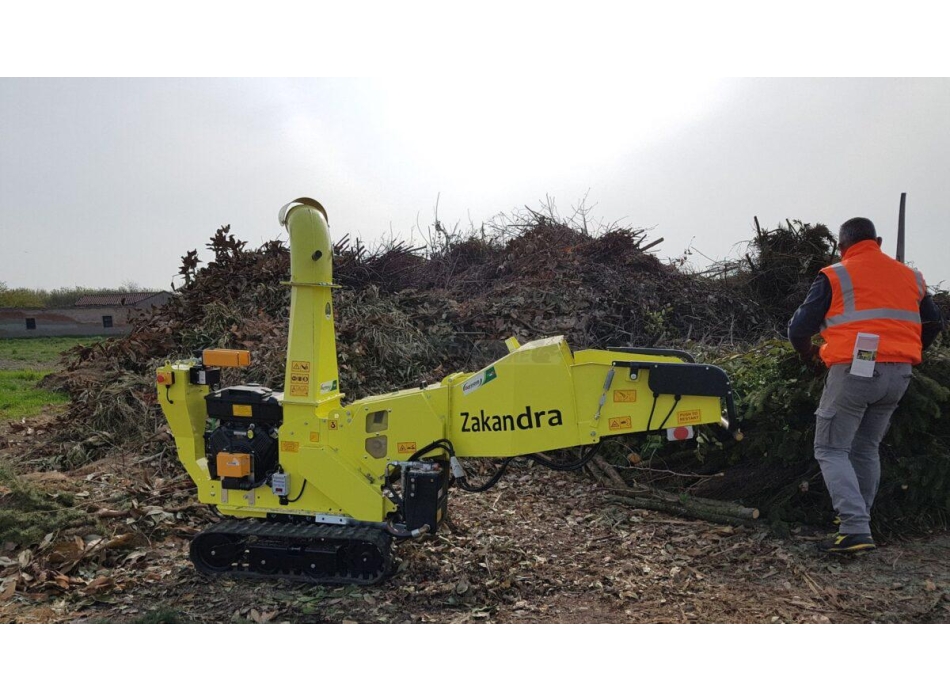 Cippatore Zakandra semovente su cingolo ZA350-B2-AS-TL1-C Agritech Store