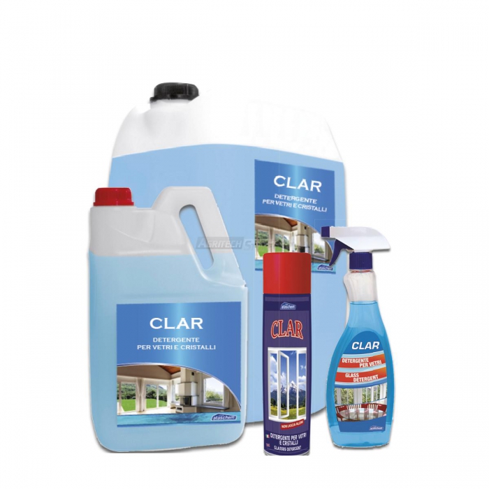 CLAR Detergente per Vetri e Cristalli Agritech Store