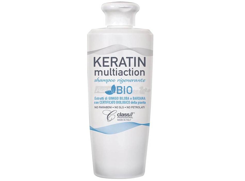 Class//Professional Keratin Multiaction - Shampoo Rigenerante 300ml Agritech Store