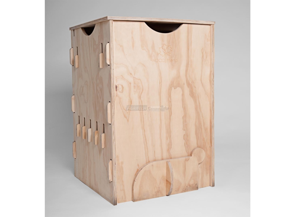 Composter "Lattuga" cm 86x57,5x56h Agritech Store