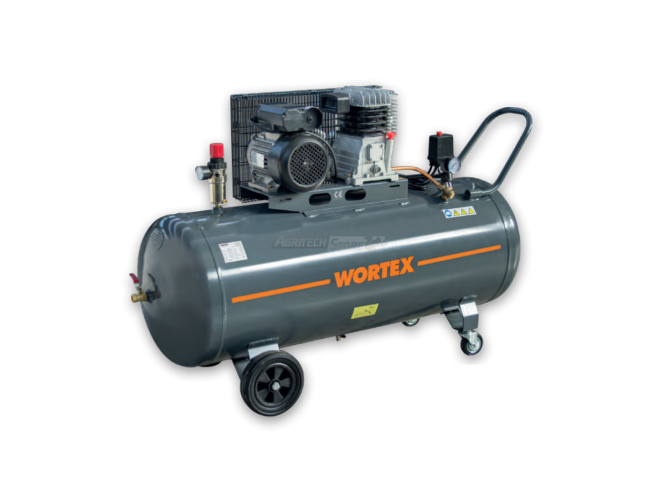 Compressore carrellato - LDM 200 3800 Wortex - 200 litri Agritech Store