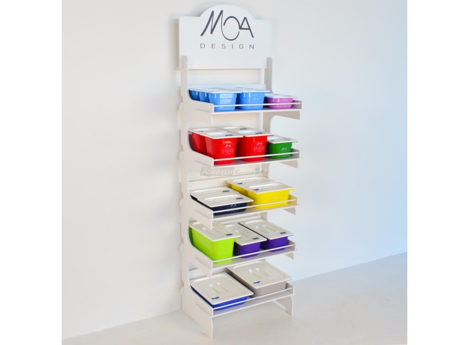 Contenitore Gastronorm in polipropilene colorati Moa Design Agritech Store