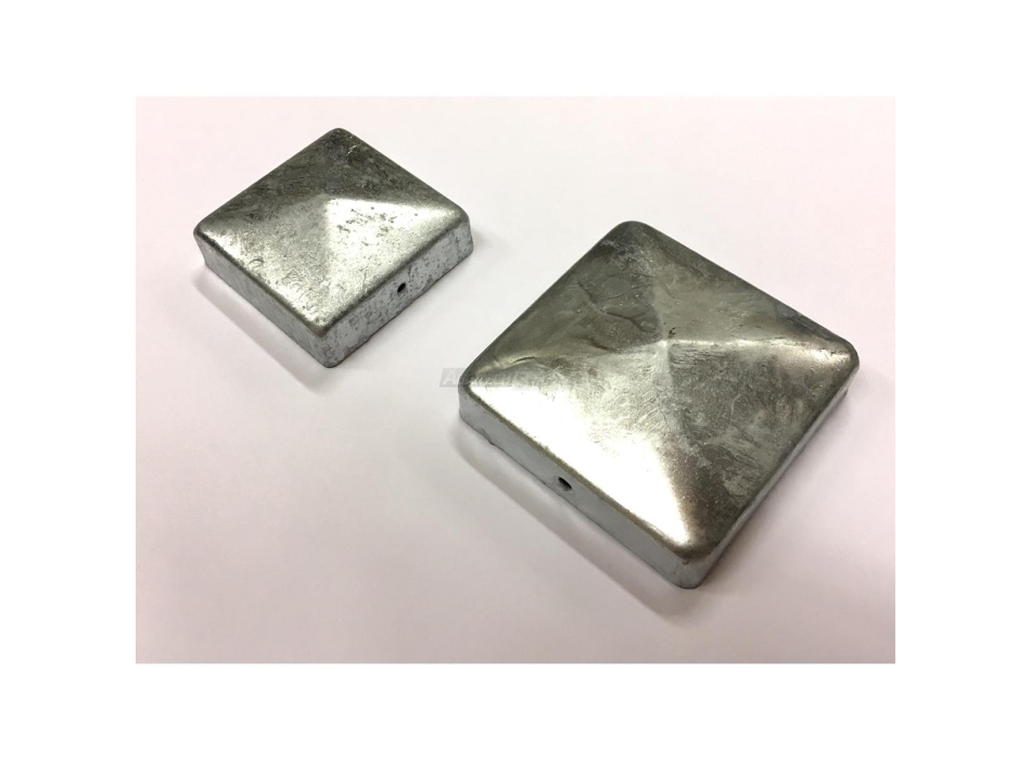 Coperchietti zincati a caldo per pali quadri Agritech Store