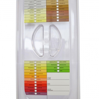 Coperchio policarbonato trasparente GECPC3616GU per bacinelle gelato Agritech Store