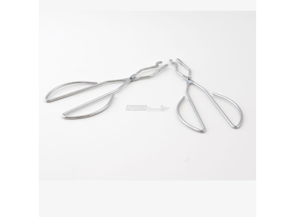 Coppia Pinze a Forbice per "Lance Girarrosto"  Agritech Store