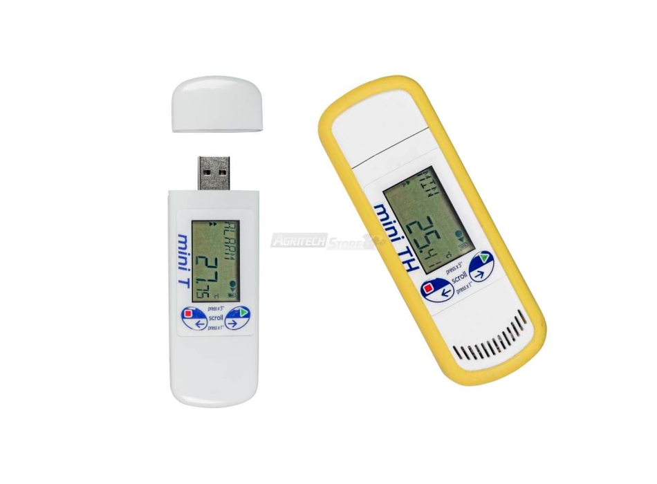 Data Logger MINI TH Temperatura ed Umidita' Agritech Store