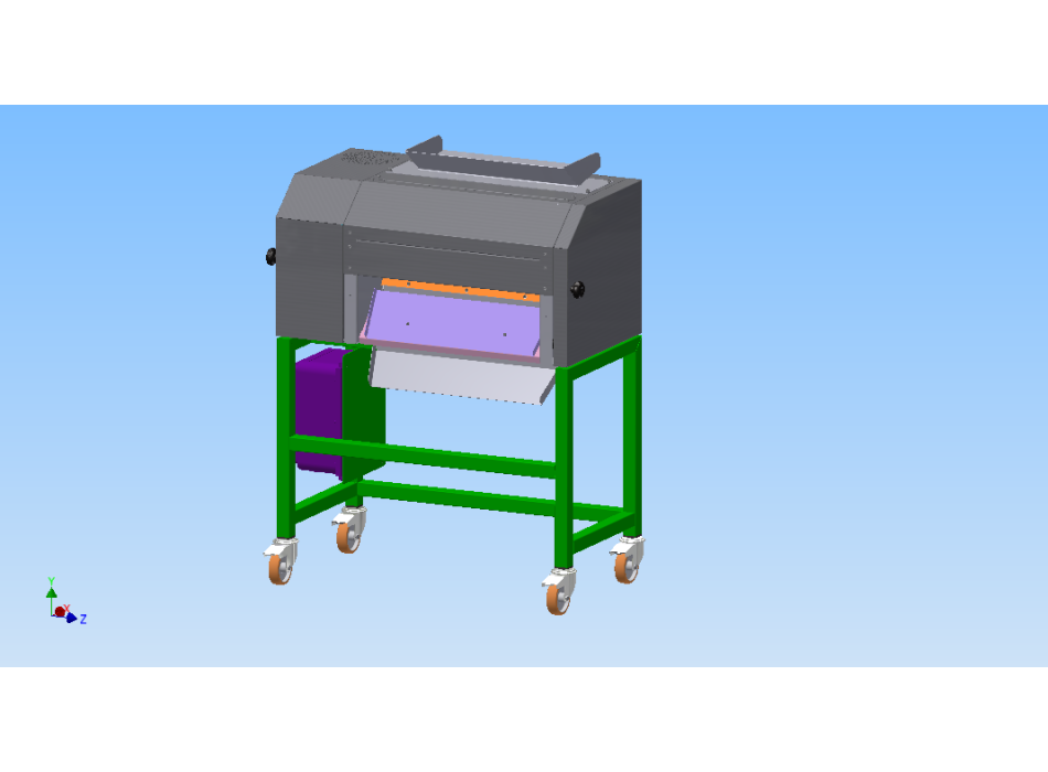 Defogliatrice per la separazione delle foglie dagli steli Agritech Store