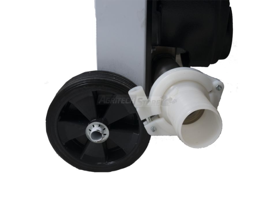 Diraspatrice elettrica con vasca - 2 versioni Agritech Store