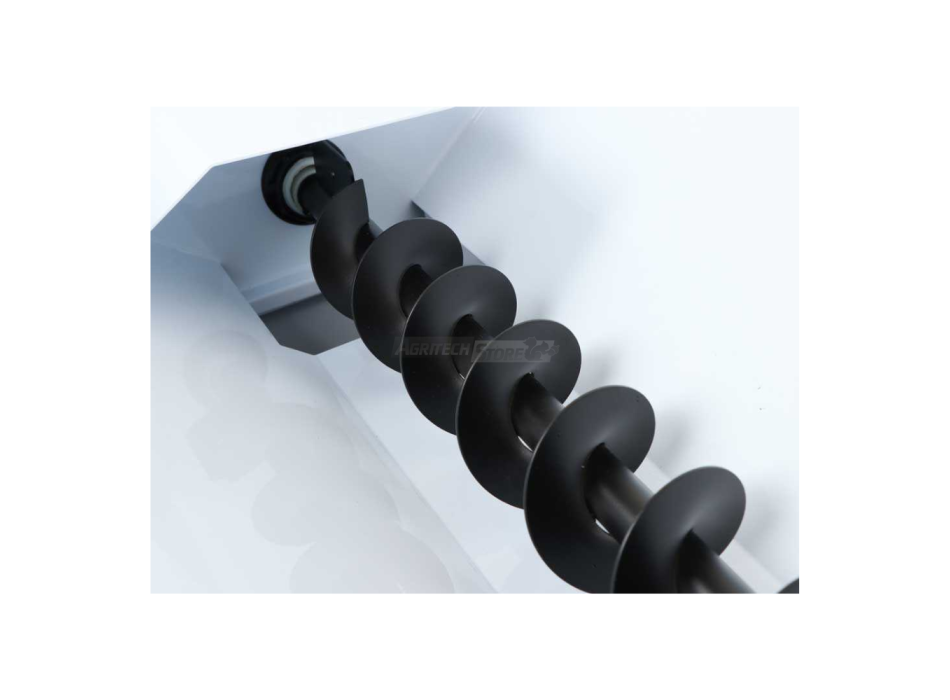 Diraspatrice elettrica con vasca - 2 versioni Agritech Store