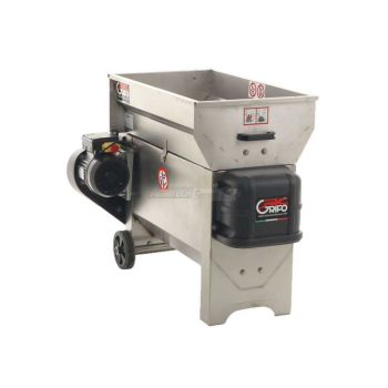 Diraspatrice elettrica con vasca - 2 versioni Agritech Store