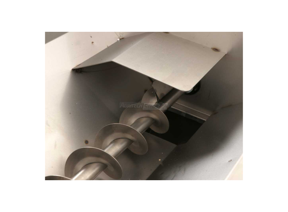 Diraspatrice elettrica con vasca - 2 versioni Agritech Store