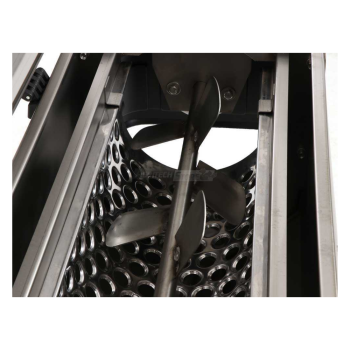 Diraspatrice elettrica con vasca - 2 versioni Agritech Store