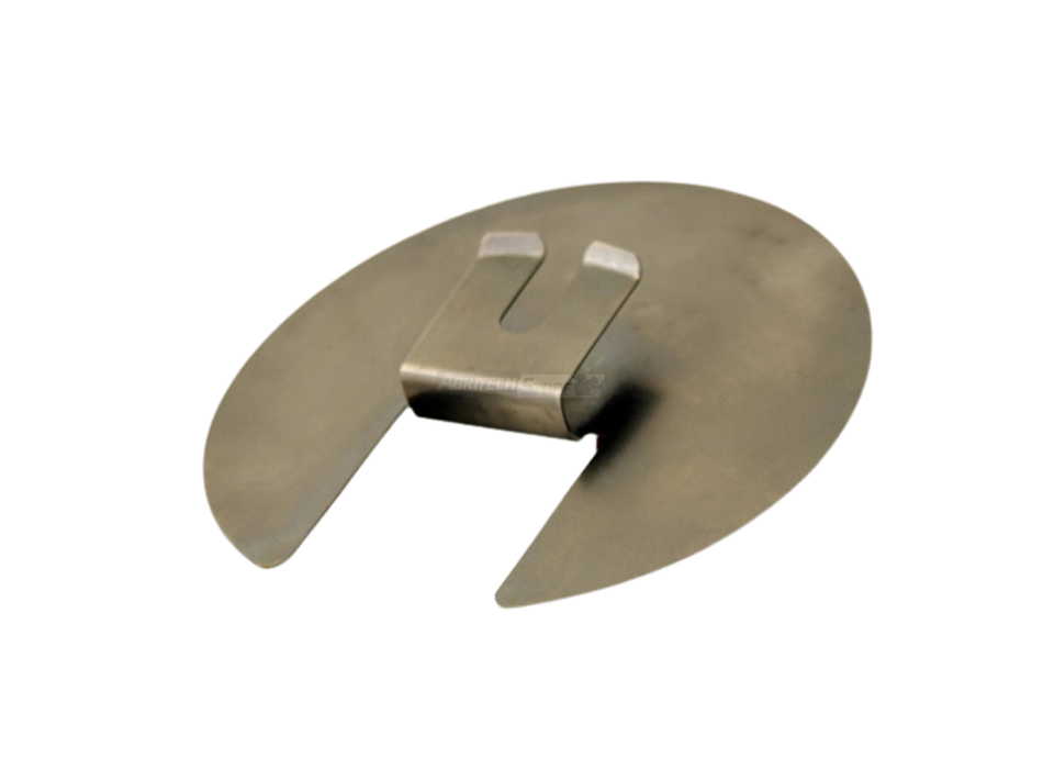 Disco spiedatore in acciaio inox ad 1 spazio Agritech Store