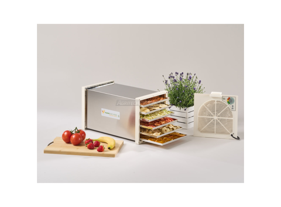 Essiccatore Domestico Biosec De Luxe B6 in Acciaio Inox – 6 Cestelli Agritech Store