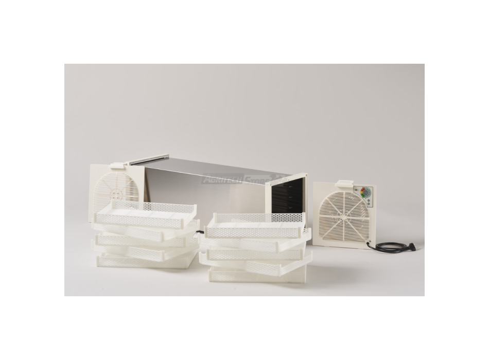 Essiccatore Domestico Biosec Silver B10-S in Acciaio Inox – 10 Cestelli Agritech Store