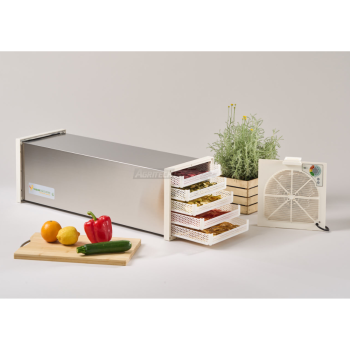 Essiccatore Domestico Biosec Silver B10-S in Acciaio Inox – 10 Cestelli Agritech Store