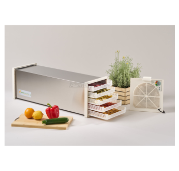 Essiccatore Domestico Biosec Silver B10-S in Acciaio Inox – 10 Cestelli Agritech Store