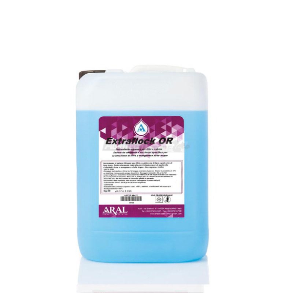 EXTRAFLOCK OR Flocculante organico concentrato Kg.20 Agritech Store