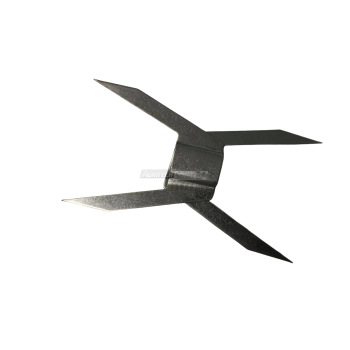 Fermapollo centrale Inox per Girarrosto "quadro 12 mm." Agritech Store