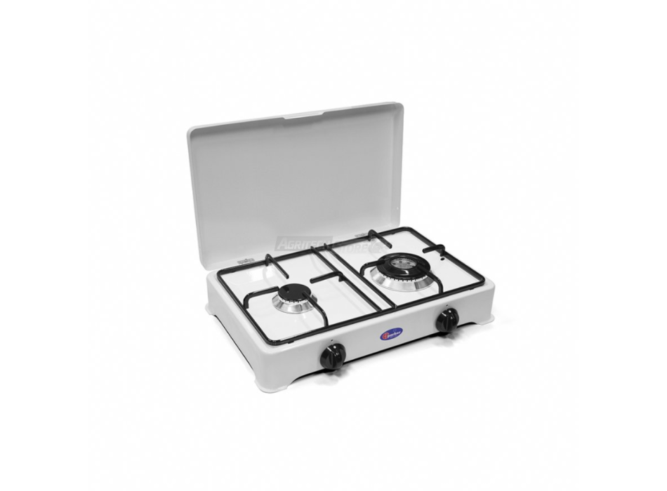 Fornello a Gas da Campeggio 2 Fuochi Parker 2002 GP/C Agritech Store