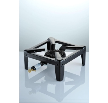 Fornellone a Gas nero da esterno 8,8 Kw Agritech Store