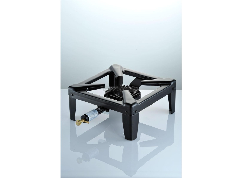 Fornellone a Gas nero da esterno 8,8 Kw Agritech Store