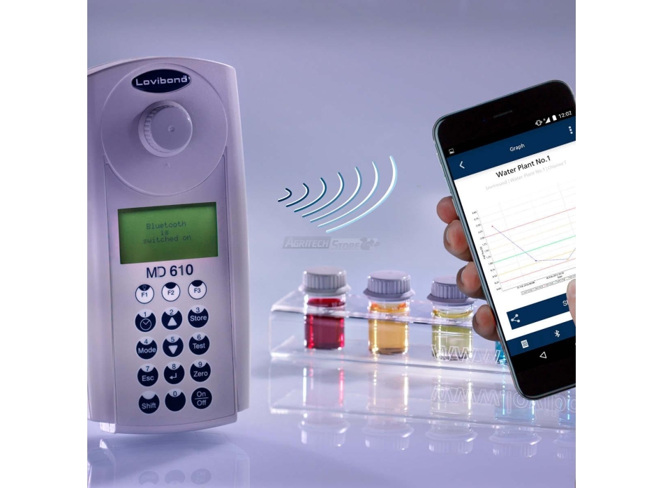 FOTOMETRO Multiparametro Portatile MD 610 MaxiDirect Bluetooth® Agritech Store