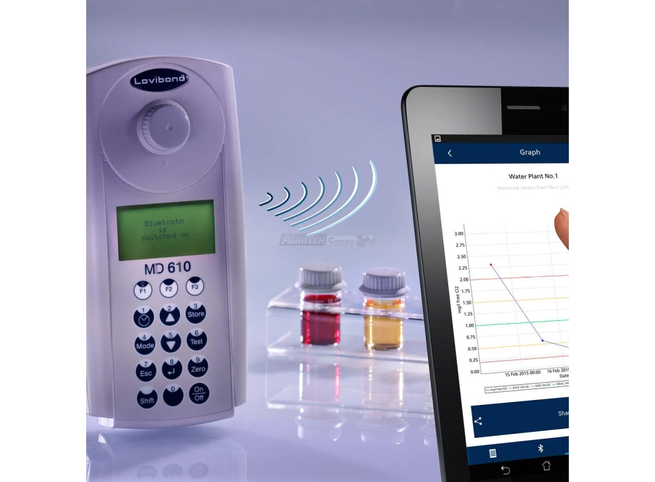 FOTOMETRO Multiparametro Portatile MD 610 MaxiDirect Bluetooth® Agritech Store