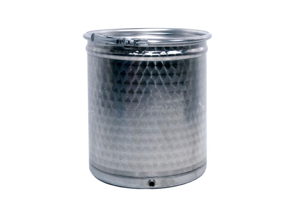 Fusto Ermetico In Acciao Inox da  65 litri ! Made in Italy Agritech Store