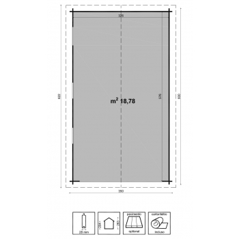 GARAGE CM. 350X600 Agritech Store